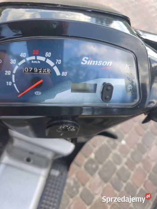 Simson SR501M Wersja Gamma Oryginał Niski Kamień Pomorski