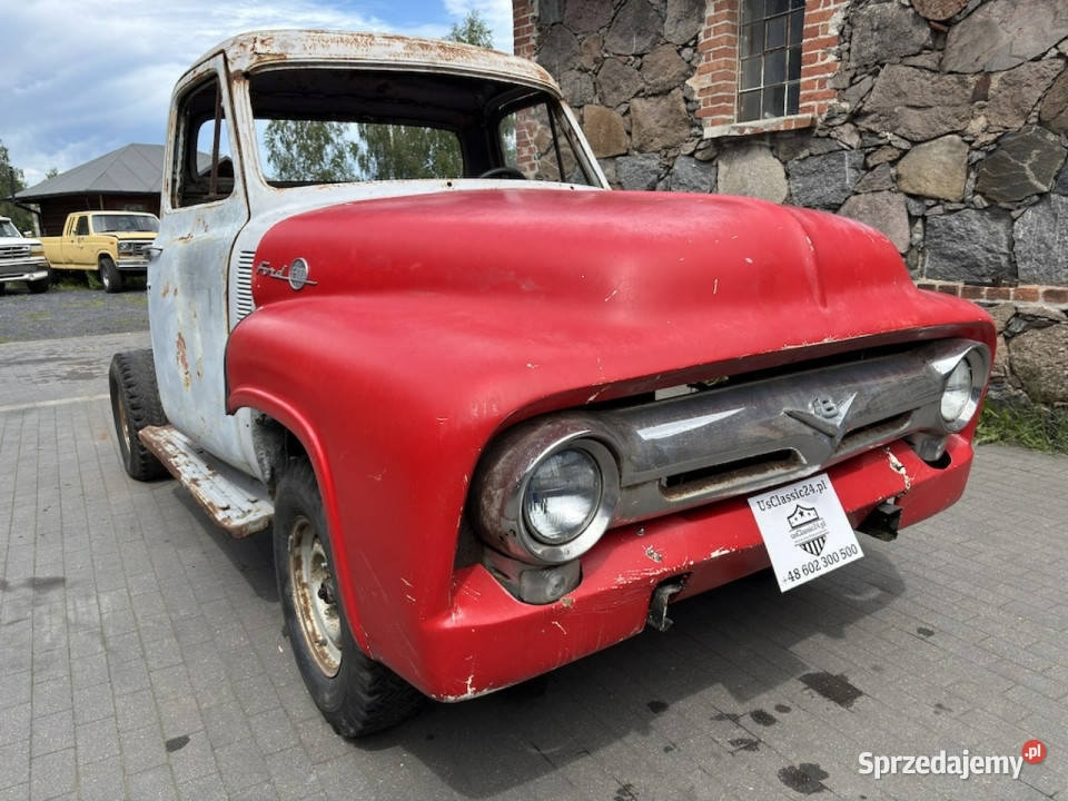 Ford F 100 Stepside Ford F100 Stepside Pickup czerwony Sulechów