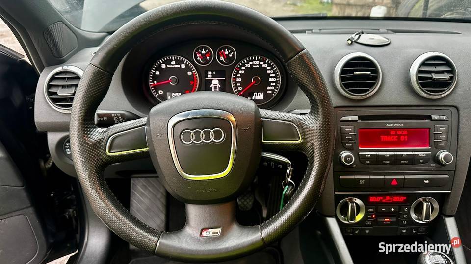 Audi A3 18TFSI SLine kurtyny powietrzne Karniewo