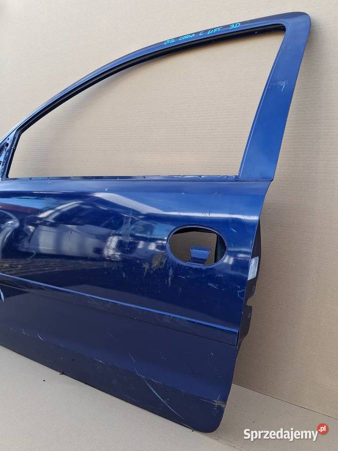 OPEL CORSA C 3D DRZWI LEWY PRZÓD LEWE PRZEDNIE Motoryzacja Bieleń