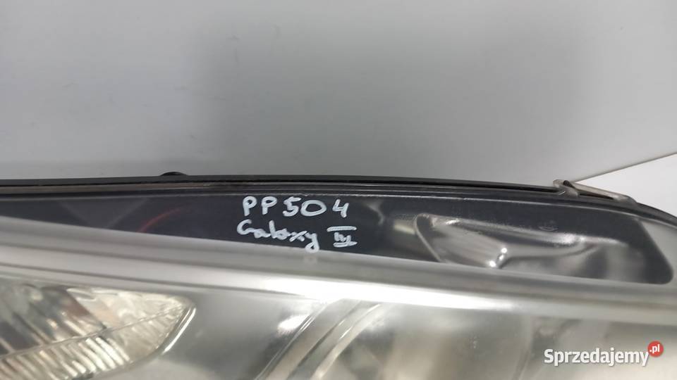 FORD GALAXY III MK3 LAMPA PRZÓD PRAWA Lampy przednie wielkopolskie Zbierkowo