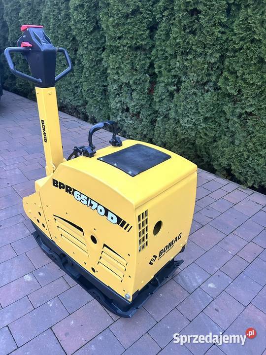 Zagęszczarka rewersyjna ubijaczka BOMAG BPR podkarpackie Krosno