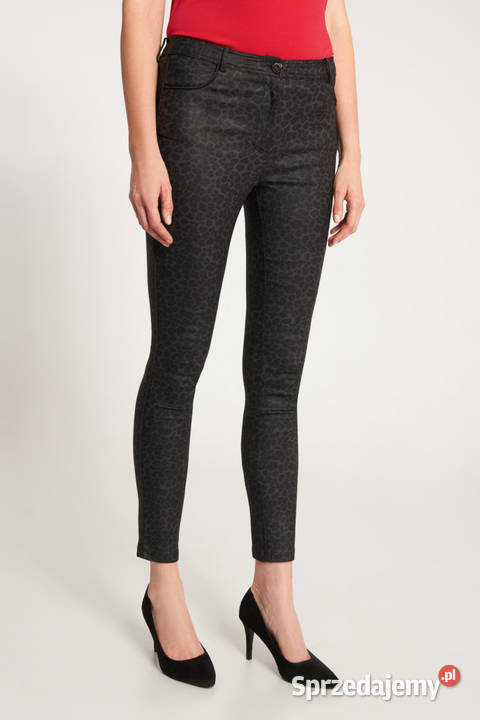 NOWE sexy rurki w panterkę czarne grafitowe mazowieckie