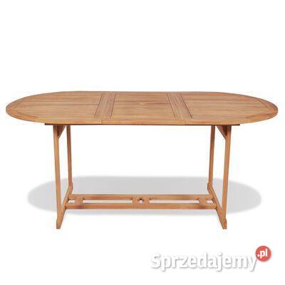 vidaXL Stół ogrodowy 180 x 90 x 75 lite drewno Ogród Warszawa