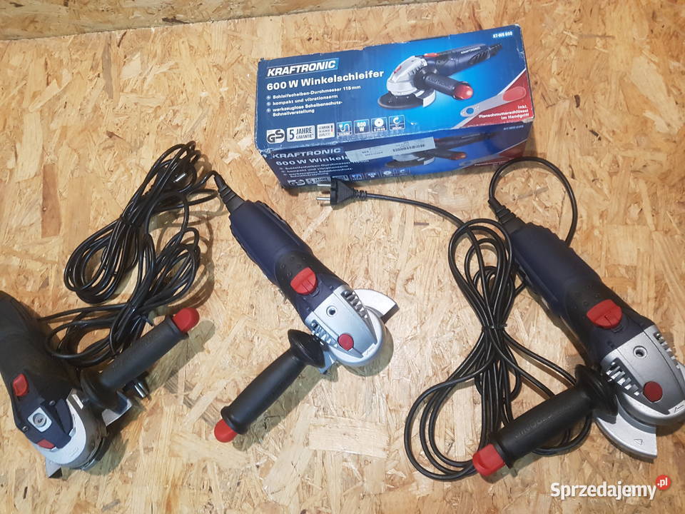 SZLIFIERKA KĄTOWA KRAFTRONIC KTWS 115 600 Wat Głogowa sprzedam