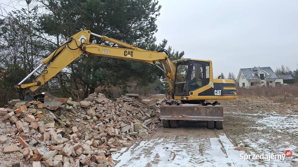 Koparka kołowa cat m315 zamiana Rakownia