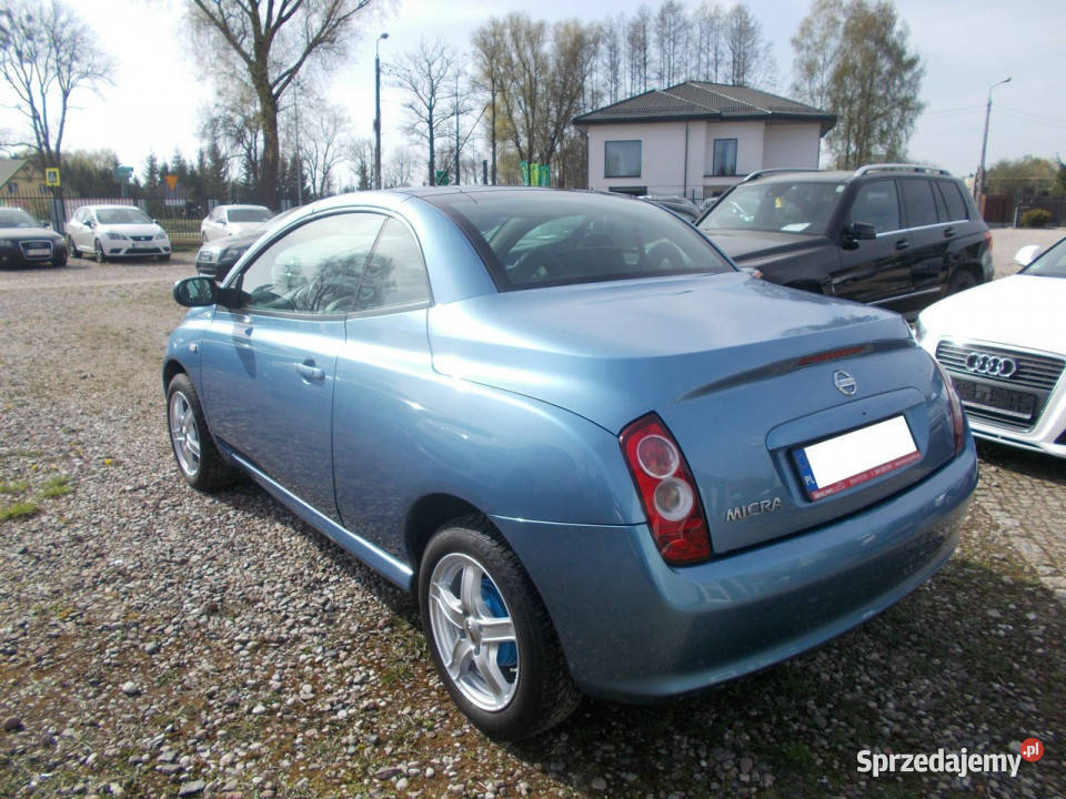 Nissan Micra 14 Benzyna 88Cabrio K12 20032010 Białystok