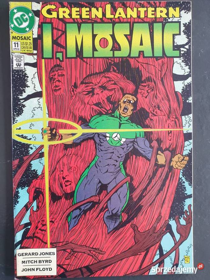 Green Lantern Mosaic 6 komiksów DC USA 1992 Amerykańskie pomorskie Gdynia sprzedam