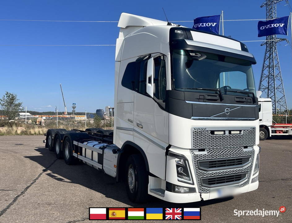 Volvo FH 650 8x4 Rama do zabudowy Kab Kraków