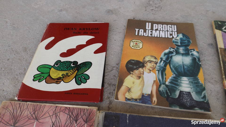Stare książki bajki dzieci z Prlu warmińsko-mazurskie Grodziczno