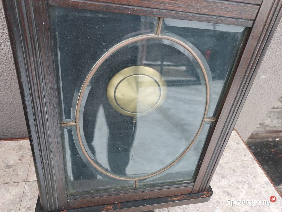 Stary zegar ścienny gabinetowy PHS 1924r ładny Tczew sprzedam