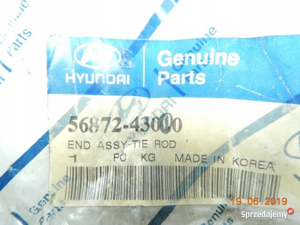 KOŃCÓWKA DRĄŻKA PRZÓD HYUNDAI H1 9707 ASO osobowe lubelskie