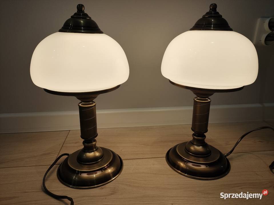 Lampki nocne mosiężne