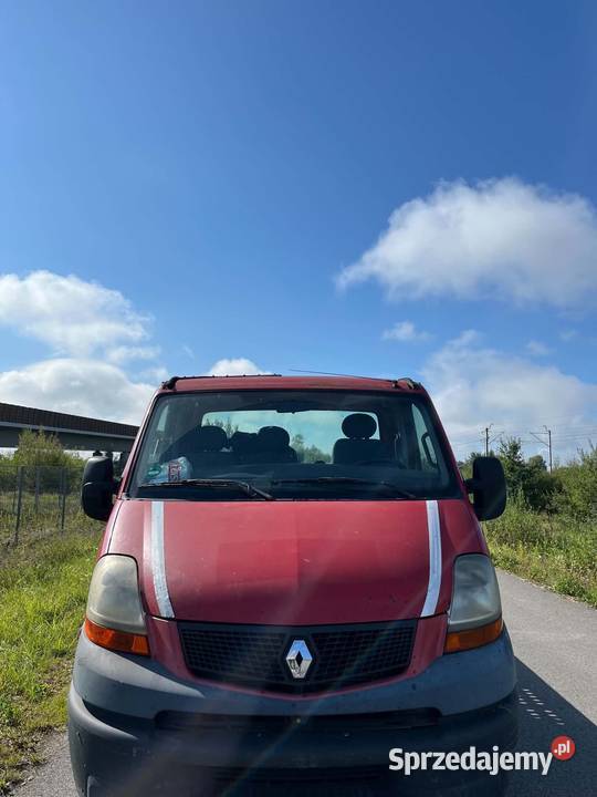Renault Mascott Laweta gotowa do pracy Rok produkcji 2007 Lawety Lawety Wąsosz