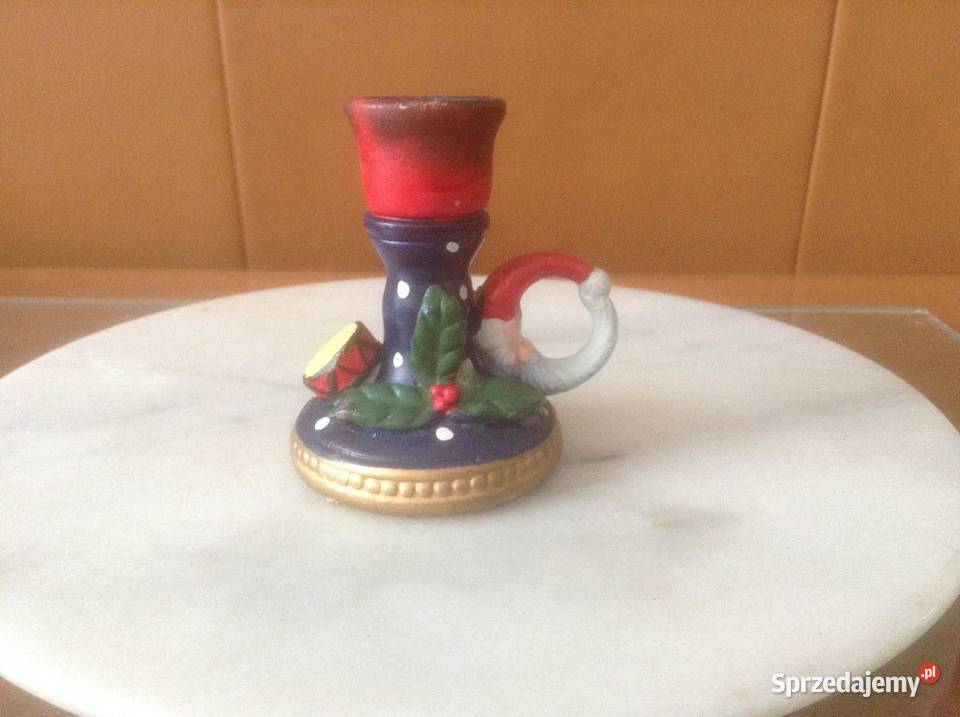 Świecznik ceramiczny świąteczny Opole