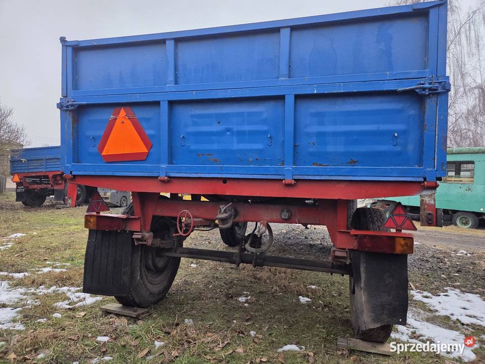 Przyczepa rolnicza Autosan D46 45t transport Złoczew sprzedam