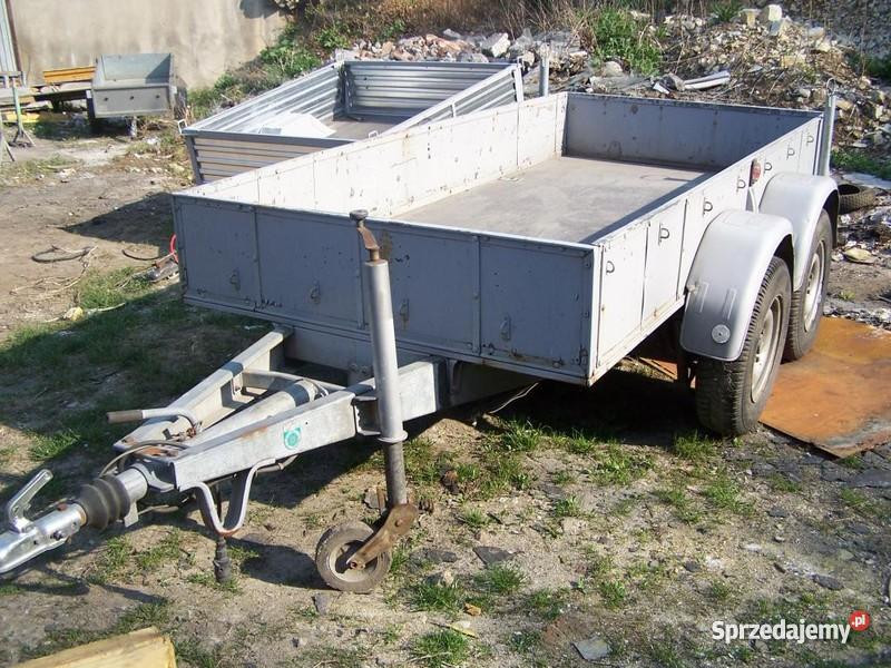 sprzedaży Przyczepa westfalia dwuosiowa Motoryzacja Będzin sprzedam