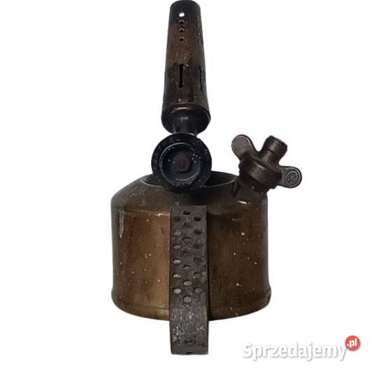 Zabytkowa Mosiężna Lampa Lutownicza G Barthel Rzeszów sprzedam
