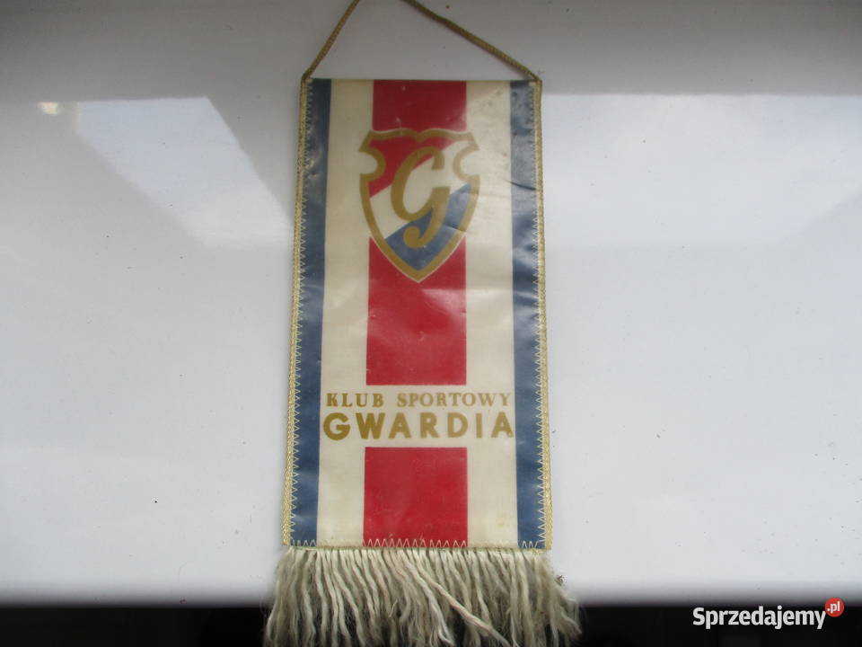 proporczyk GWARDIA Wrocław z wczesnych lat prl Solca Mała
