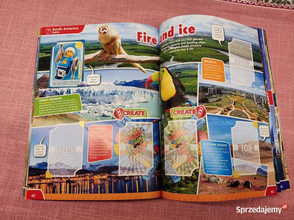 Lego Collectors album Create the Word Lego Głuchołazy