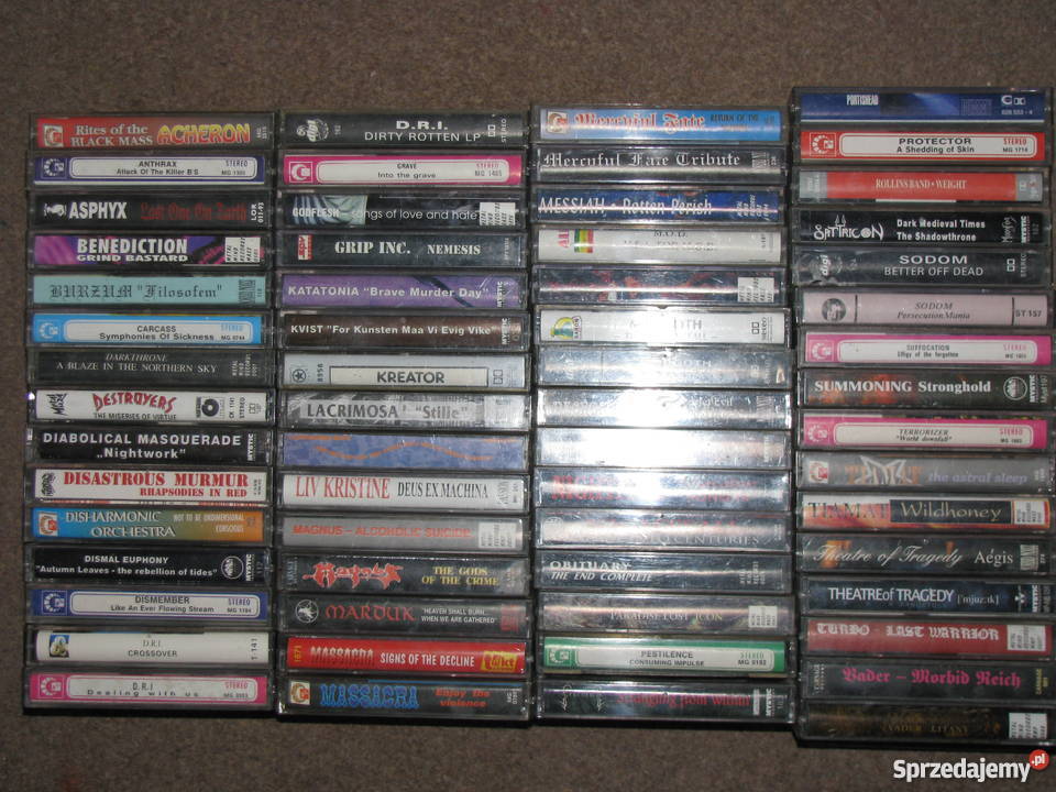 ORYGINALNE KASETY HEAVY METAL zachodniopomorskie Szczecin