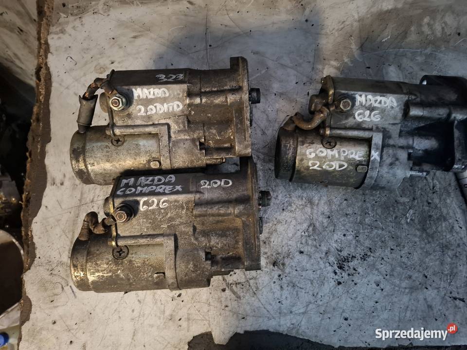 MAZDA 626 20 COMPREX 323 20 DITD rozrusznik Kielce sprzedam