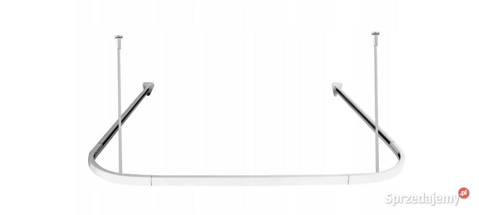 DRĄŻEK PRYSZNICOWY9 SUFITOWY 90x90x90 zasłona Warszawa