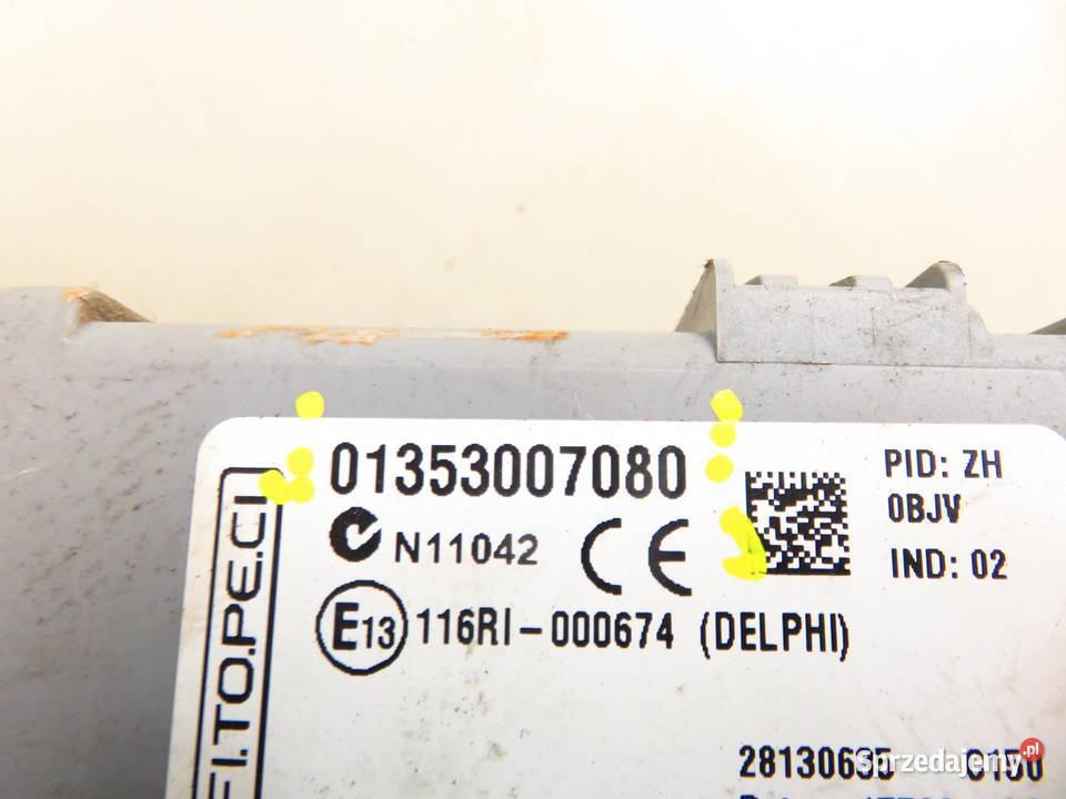 BSI CITROEN NEMO 14 HDi 01353007080 sprzedam