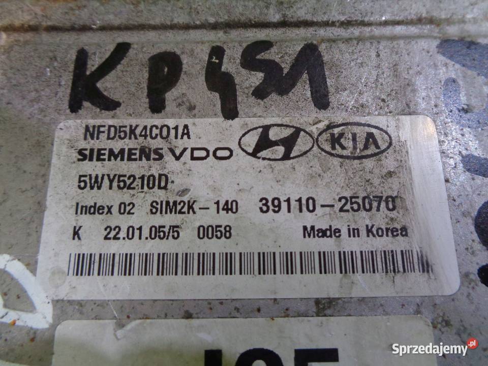 SONATA IV 24 B 05 sterownik silnika 3911025070 mazowieckie Suków sprzedam