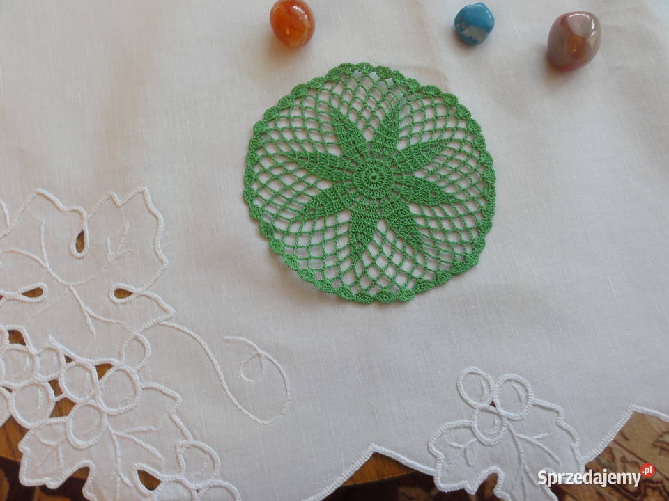Kolorowe serwetki na szydełku Lublin