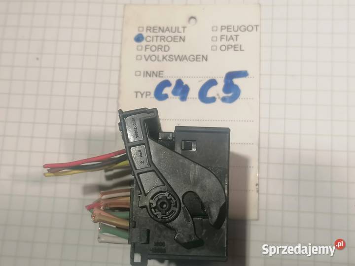 wtyczki do radia Citroen C4C5 Peugeot 307 łódzkie Piotrków Trybunalski