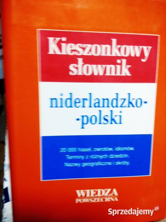 Kieszonkowy słownik niderlandzki polski Warszawa