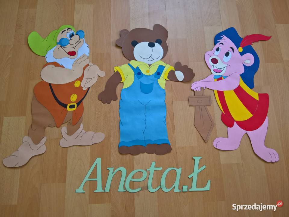 Dekoracje na Dzień postaci z bajek z brystolu