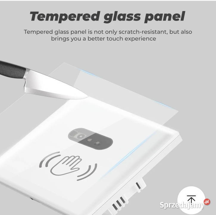 BEZDOTYKOWY zbliżeniowy włącznik dświatła SZKŁO Kłodzko sprzedam