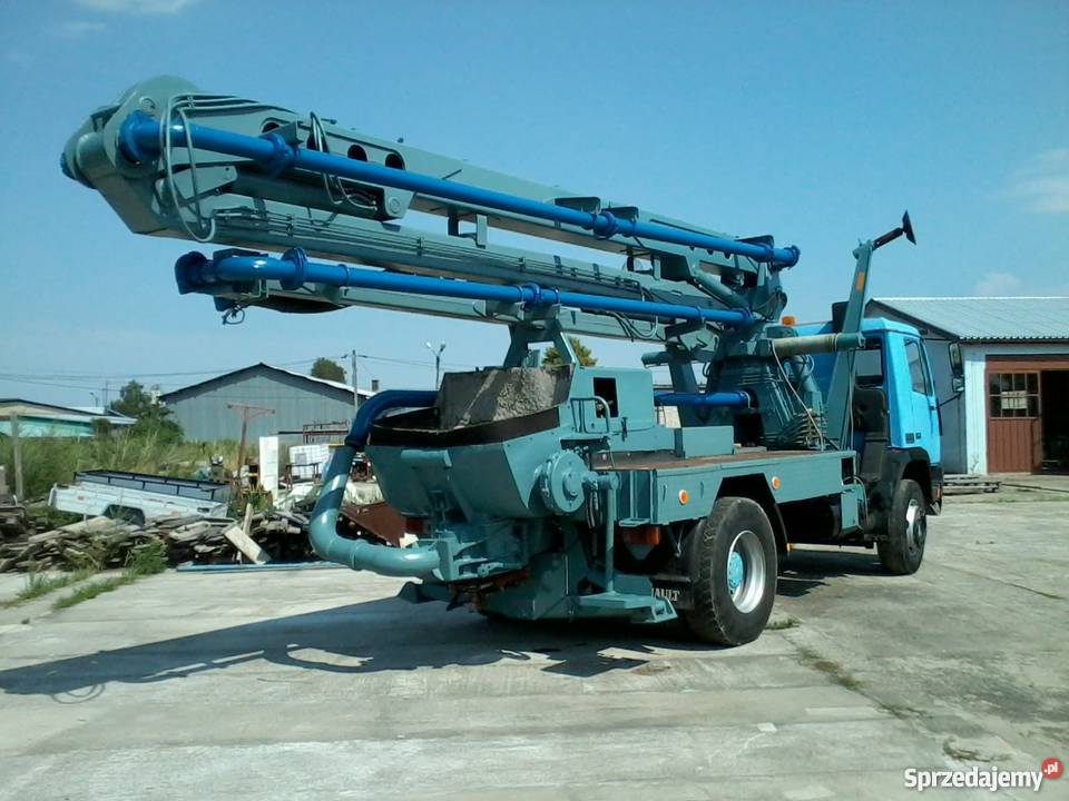 Steyr 17S21 pompa do betonu Stetter diesel