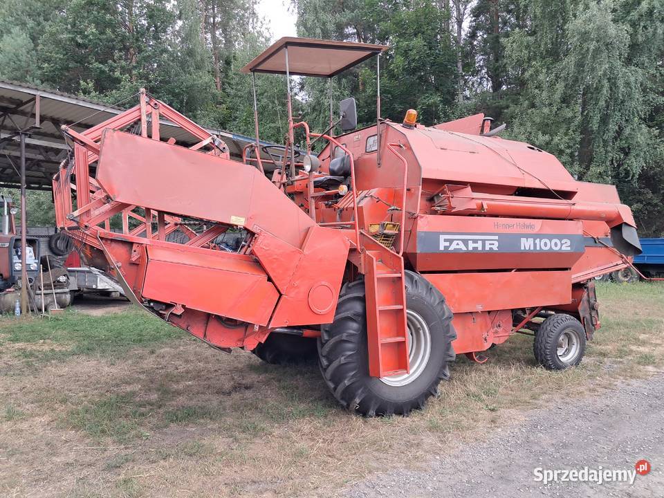 Kombajn zbożowy Fahr M1002 Rolnictwo Młynek