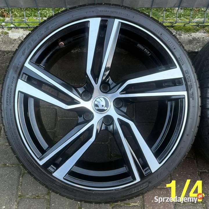 19 Skoda Ocavia koła felgi komplet 5x112 ET51 Lubasz