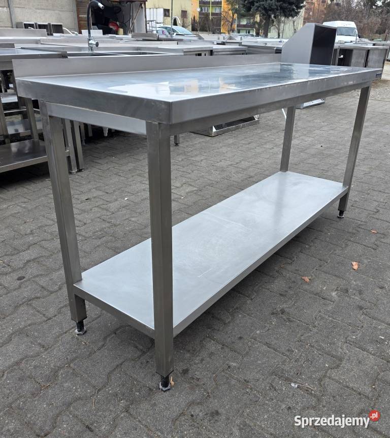 Stół Gastronomiczny z Półką 1706085 M1382 N wielkopolskie