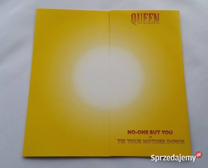 Queen NoOne But You 7 Yellow Picture Disc Kraków