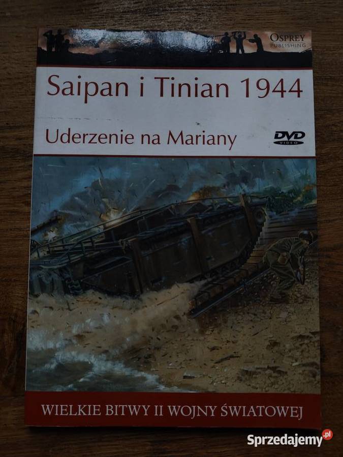 Saipan i Tinian 1994 Uderzenie na Mariany DVD Książki naukowe i popularnonaukowe Kraków