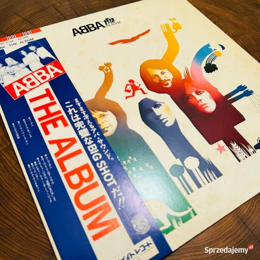 Abba The Album EXEX Japan Obi LP 1977 Discomate Katowice