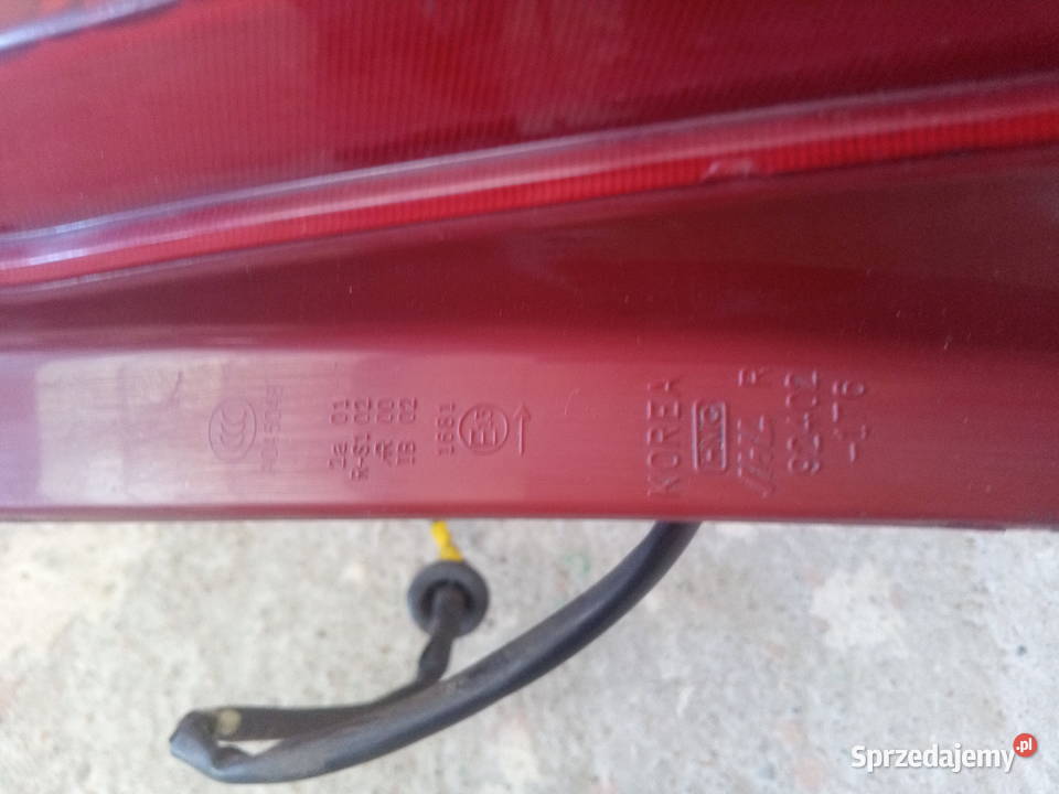 Lampy tylne HYUNDAI Matrix LIFT komplet Europa Włocławek