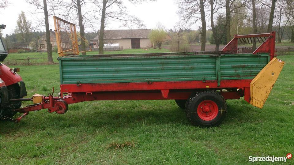 Rozrzutnik obornika Agromet ładowność 35t 1 Ostrzeszów sprzedam