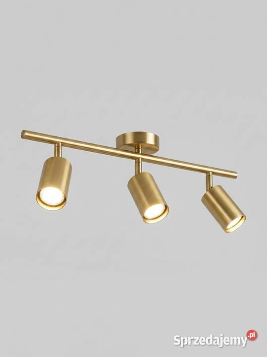 Złota Lampa Sufitowa Glamour Modern Designerska Warszawa