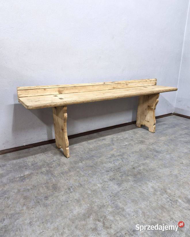 Stara wiejska ławka AntykiMarki mazowieckie