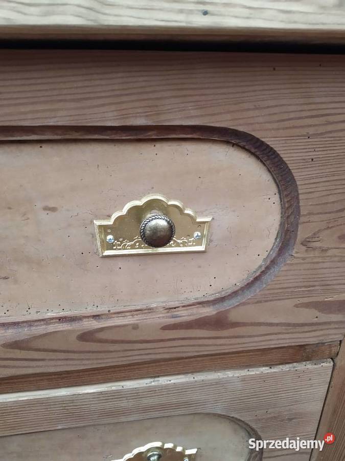 komoda antyczna zabytkowa drewniana antyki Lubrza