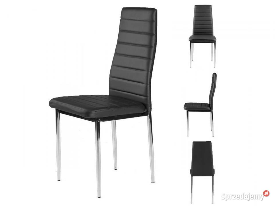 Krzesła z ekoskóry do salonu i jadalni 4 Krzesła Bielsk Podlaski
