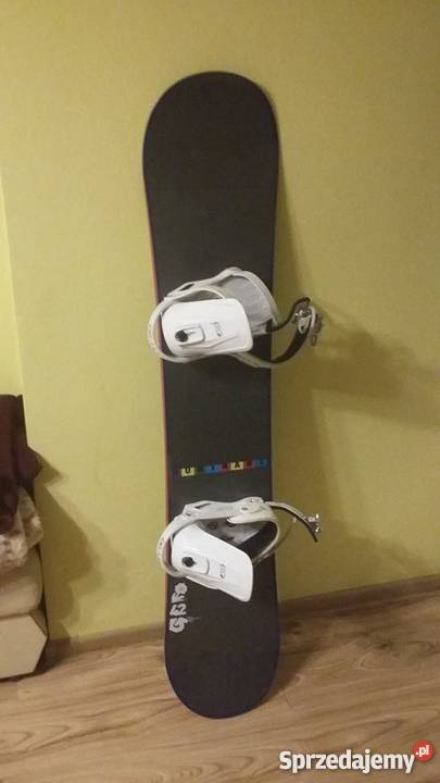 Deska snowboardowa Burton 142 wiązania pokrowiec