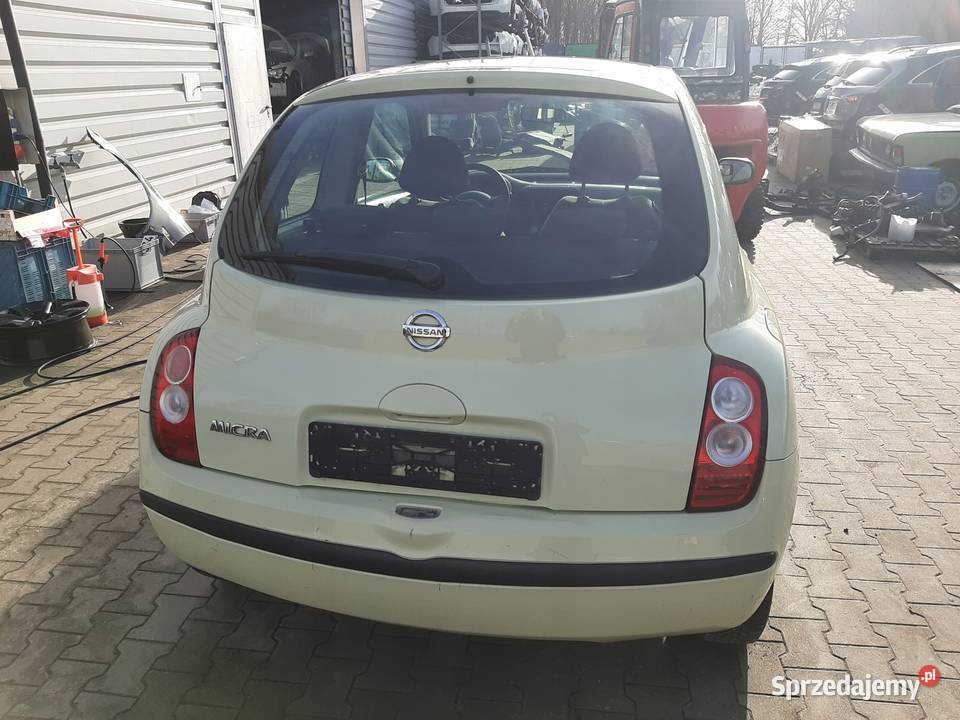LAMPA TYLNA TYŁ LEWA NISSAN MICRA K12 HATCHBACK Nowy Tomyśl