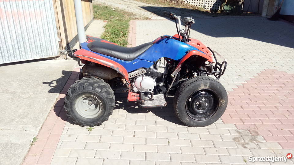 Quad 200 sprawny pług do śniegu 1200km Nowy Sącz